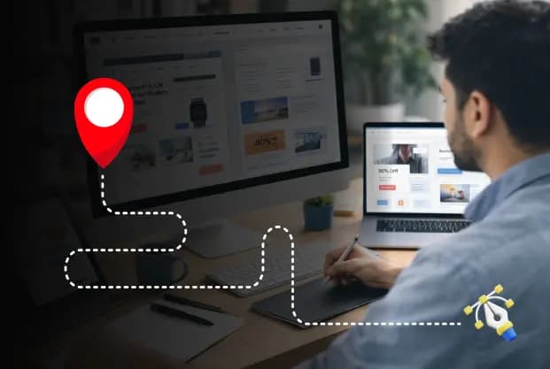 website designer in the UK delivering custom web design services